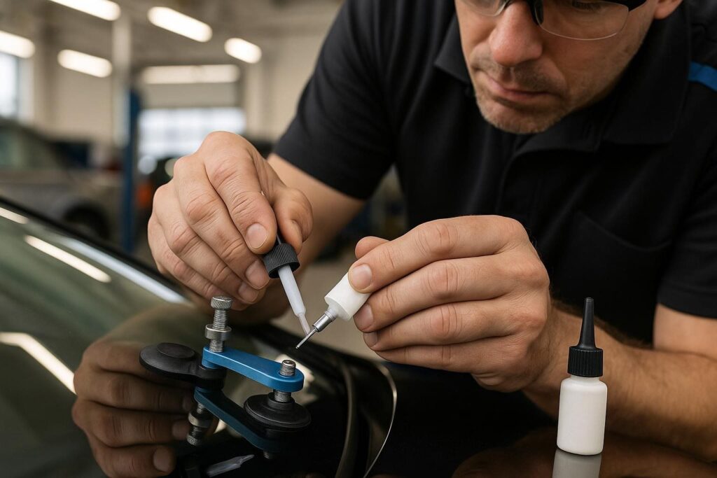 When a Windshield Chip Needs Repair Instead of Replacement